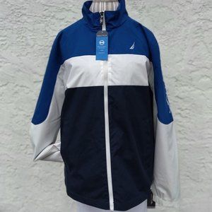 Zip Jacket Navy/Blue/White - Water/Rain/Wind Proof